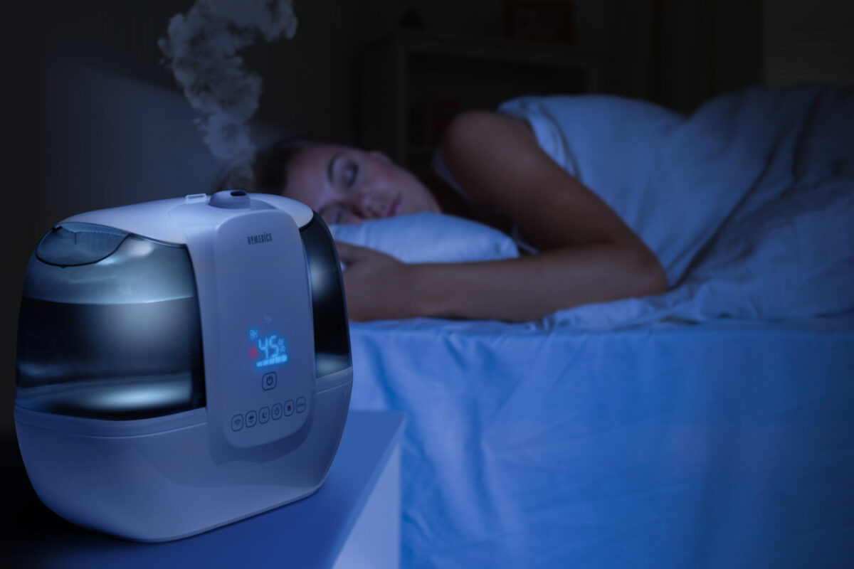 Máy tạo ẩm siêu âm TotalComfort® công nghệ UV-C Homedics 1520272 - Ảnh 4