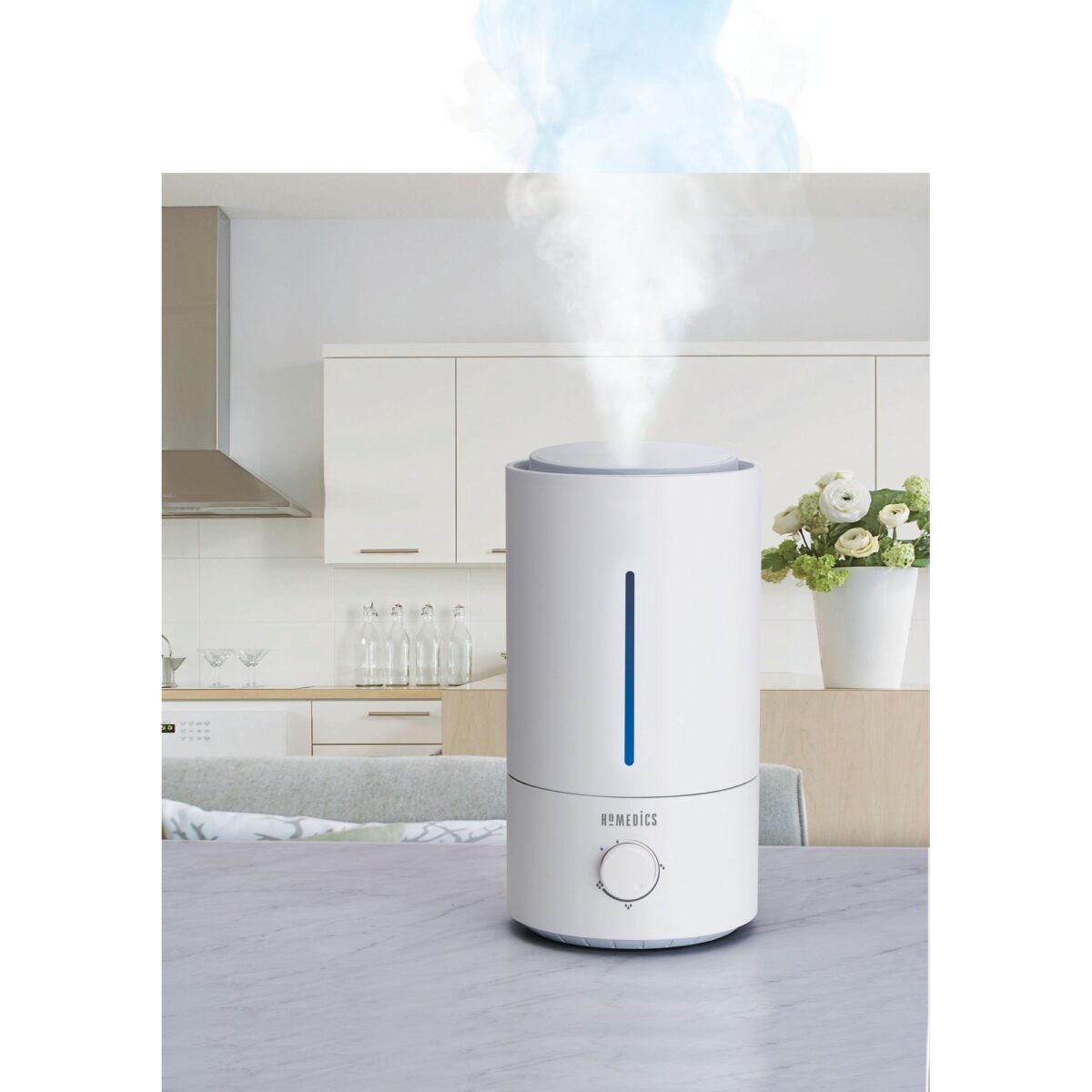 Máy tạo ẩm công nghệ siêu âm kèm khay xông tinh dầu Homedics UHE-CMTF20 - Ảnh 2