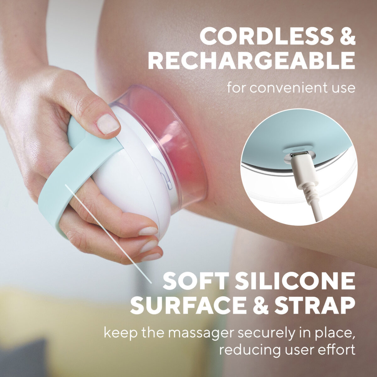 Máy massage trị liệu da làm tan mỡ công nghệ nóng lạnh HoMedics CELL-600-EU - Ảnh 10