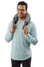 Đai massage cổ vai gáy kèm nhiệt hồng ngoại HoMedics Pro Therapy Vibration NMSQ-217HJ - Ảnh 3
