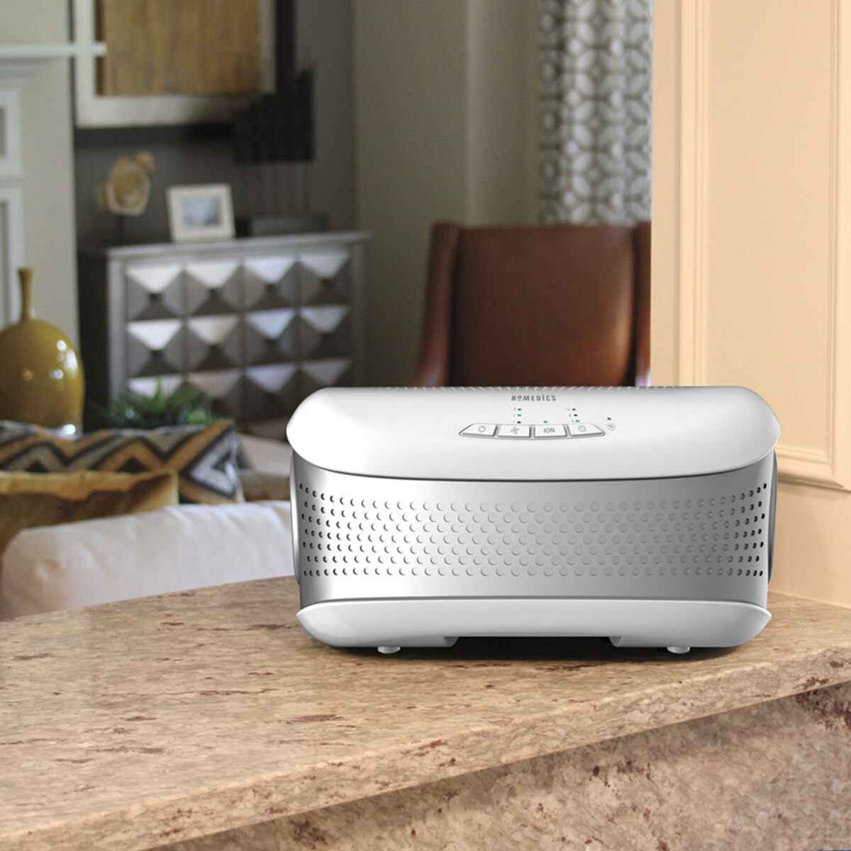 Máy lọc không khí để bàn TotalClean® Homedics AP-DT10WT - Ảnh 3