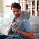 Đai massage vai cổ gáy USA công nghệ 3D Shiatsu GEL HoMedics NMS-700RCG-EU - Ảnh 7