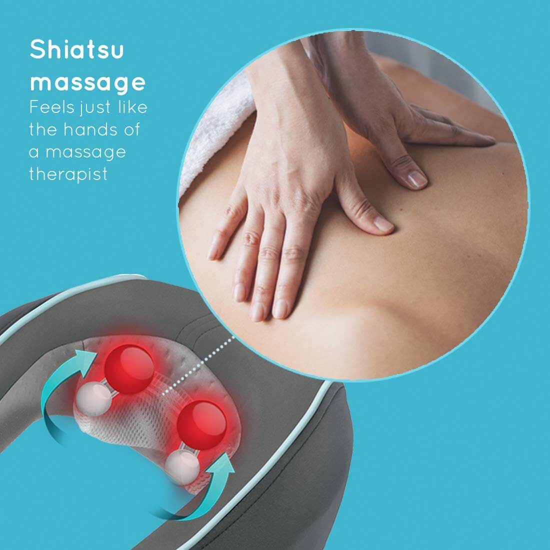 Đai massage cổ vai gáy HoMedics NMS-255-EU