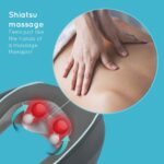 Đai massage cổ vai gáy Shiatsu kèm nhiệt hồng ngoại HoMedics NMS-255-EU - Ảnh 3