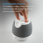 Máy ru ngủ kèm máy chiếu ánh sáng Homedics MYB-S305C/MYB-S305 - Ảnh 7