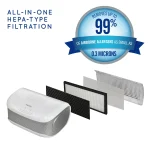 Máy lọc không khí để bàn TotalClean® Homedics AP-DT10WT - Ảnh 6