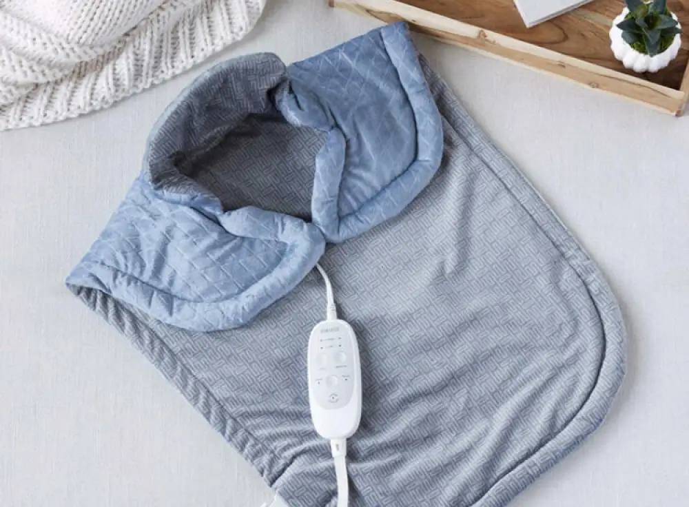 Tấm choàng massage cổ vai gáy HPM-W36ALJ-BL