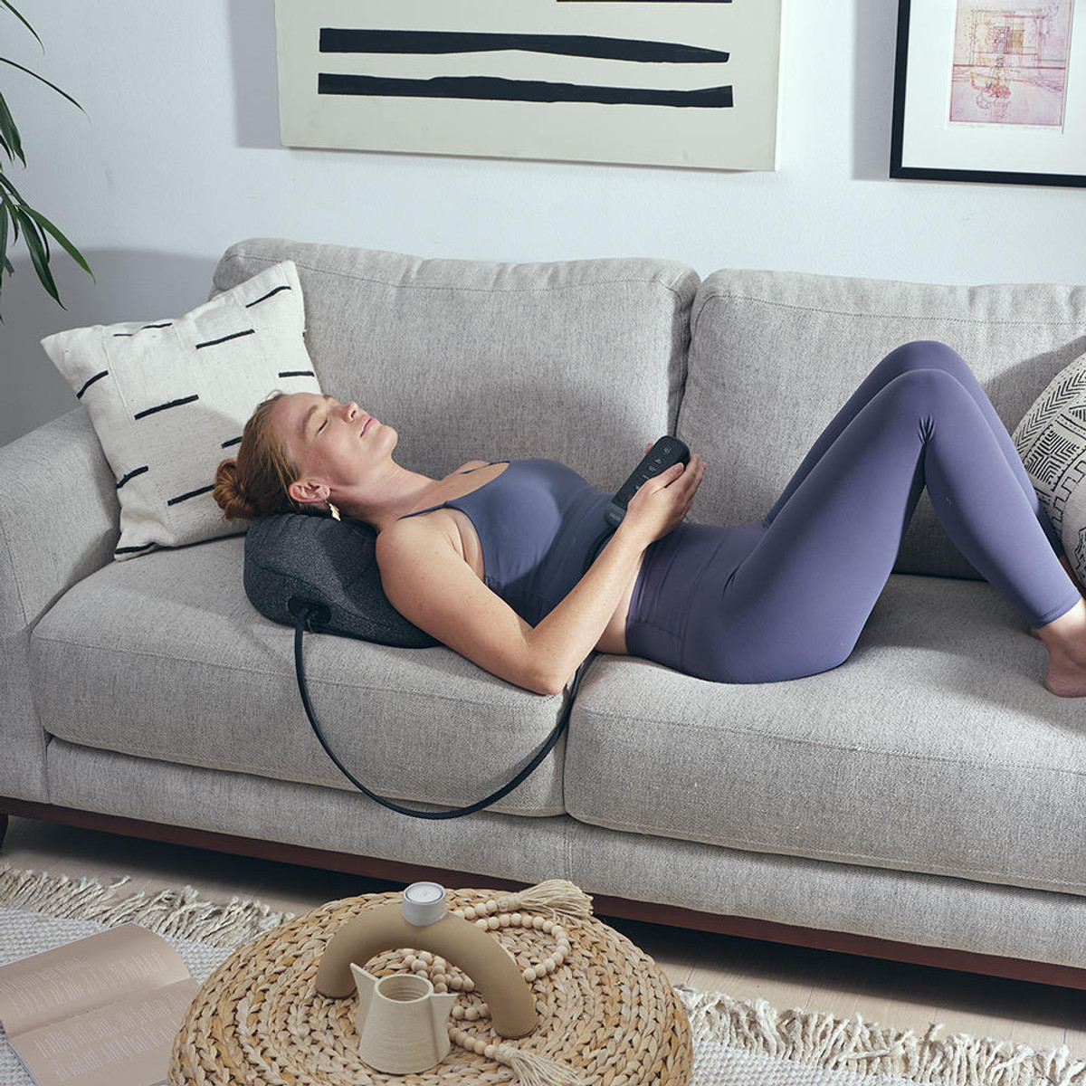 Nệm massage Homedics BM-AC80 công nghệ massage khí nén