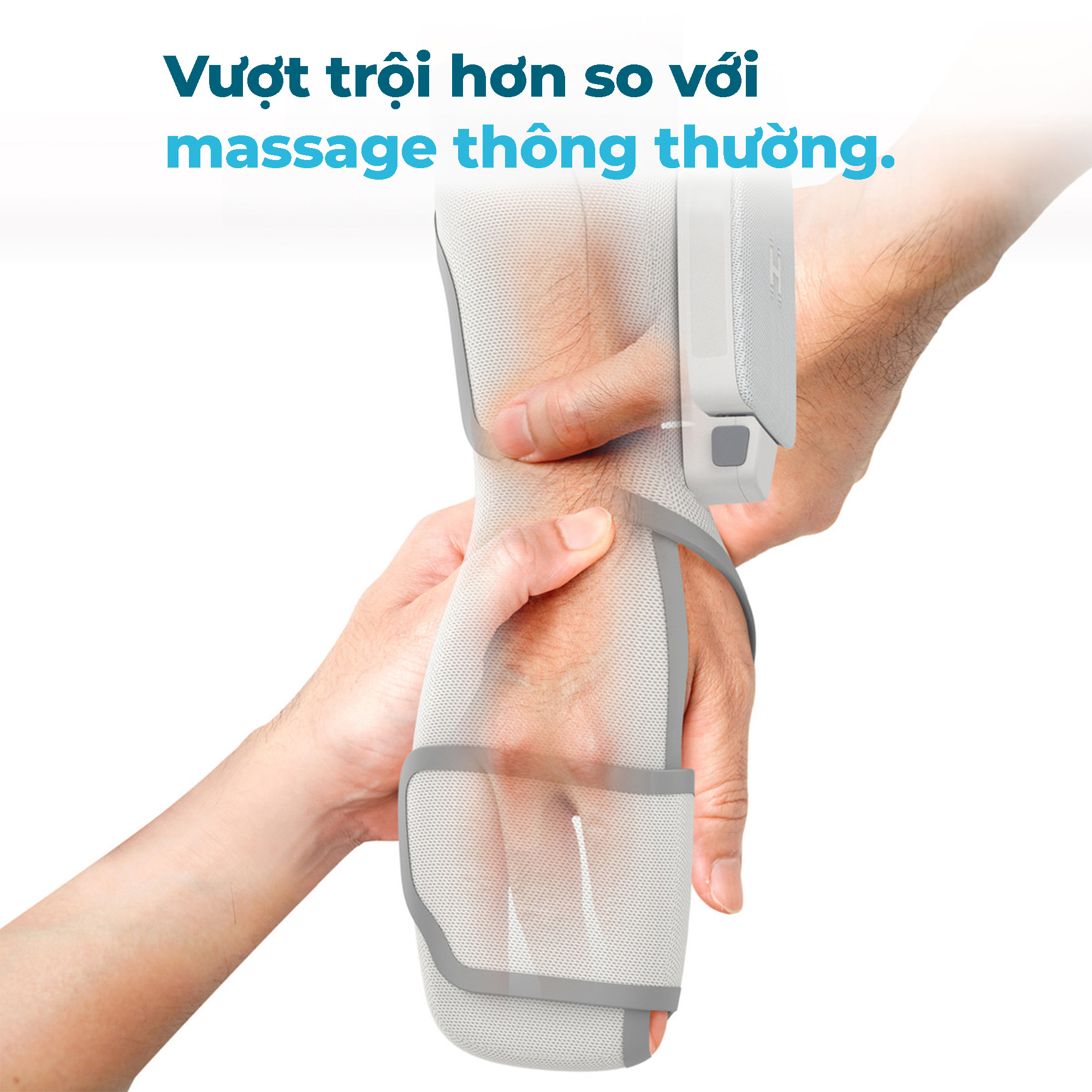 Máy massage cổ tay HoMedics SR-CMH10H công nghệ khí nén kèm nhiệt