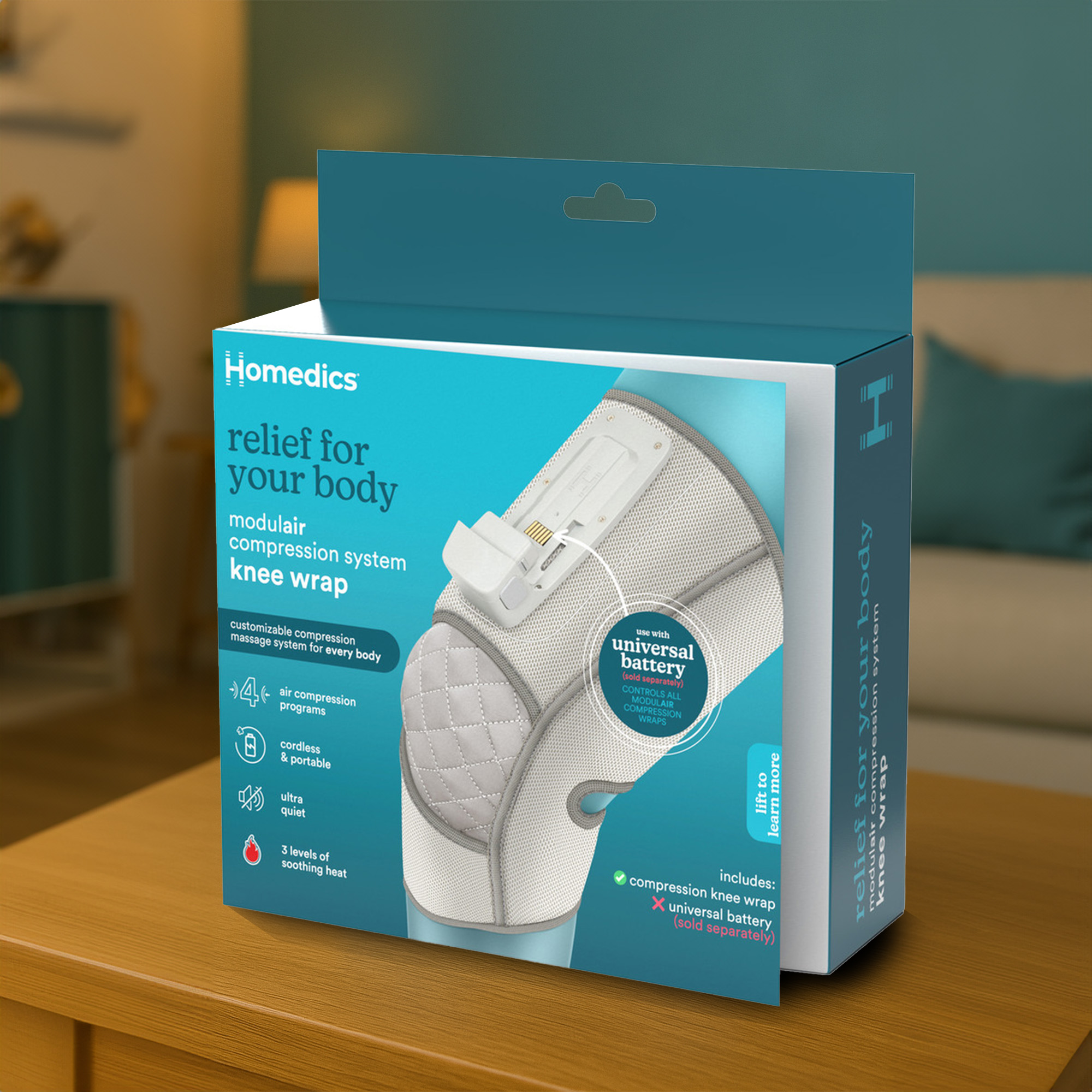 Máy massage đầu gối HoMedics SR-CMK10H