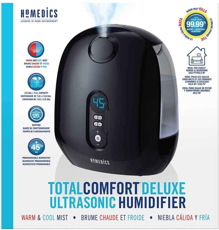 Bảng giá máy tạo độ ẩm cập nhật năm 2026 7 Giá máy tạo độ ẩm tốt tại HoMedics