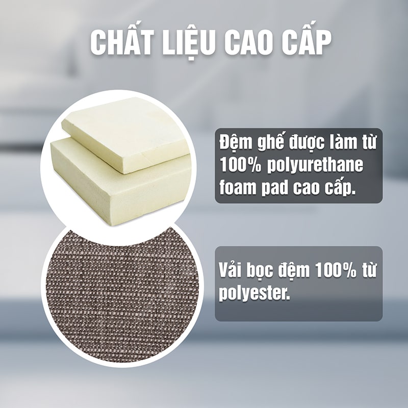 Đệm massage HoMedics MCS-1010HJ chất liệu cao cấp, công nghệ hiện đại