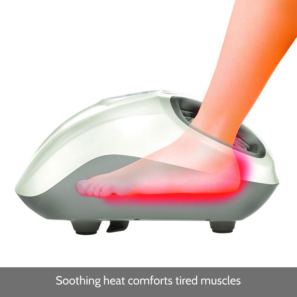  Phương pháp nhiệt trị liệu HoMedics máy massage chân