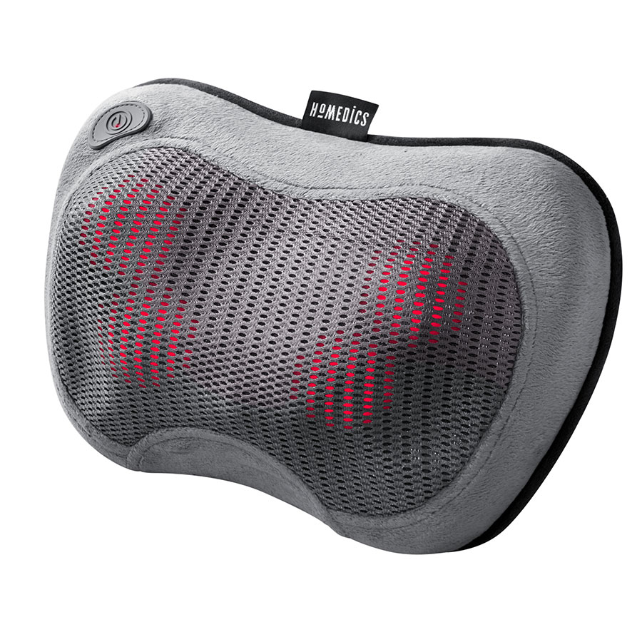 Máy massage cổ vai gáy loại nào tốt? Cách chọn theo nhu cầu 3 Gối massage cổ vai gáy shiatsu 3D pin sạc Homedics SP-115HJ