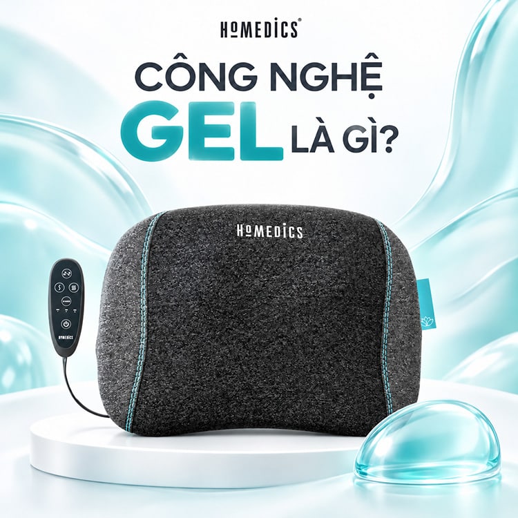 Khám phá Máy massage cổ vai gáy công nghệ GEL 2 Máy massage cổ vai gáy công nghệ GEL là gì